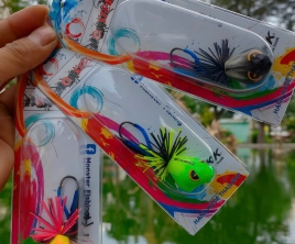 Nhái gỗ Monster Spider siêu mini